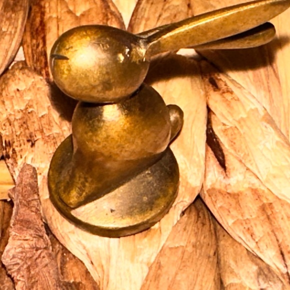 HAGENAUER BRONZE STANDING RABBIT - Picture 5 of 9